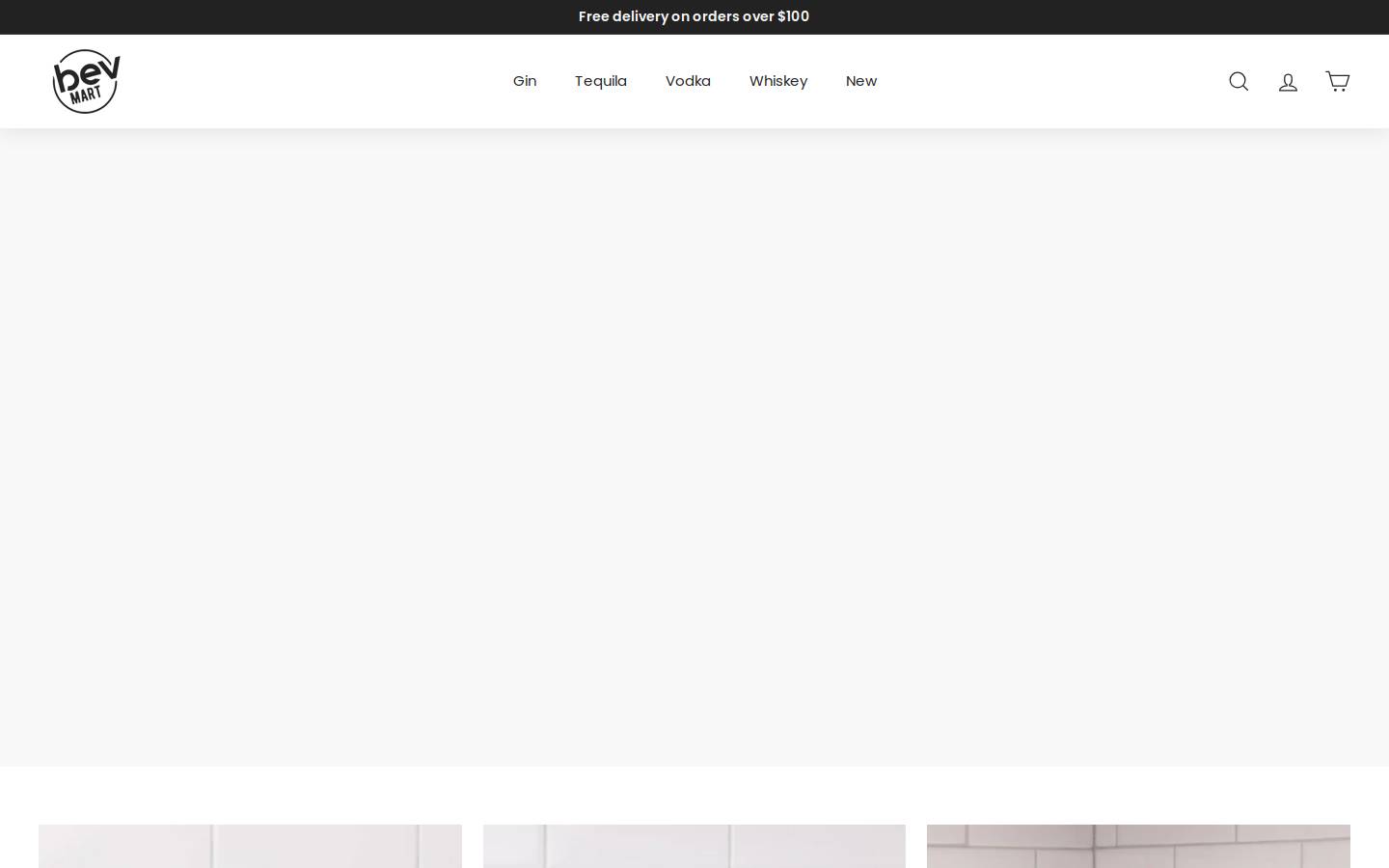 bevmart.com homepage screenshot
