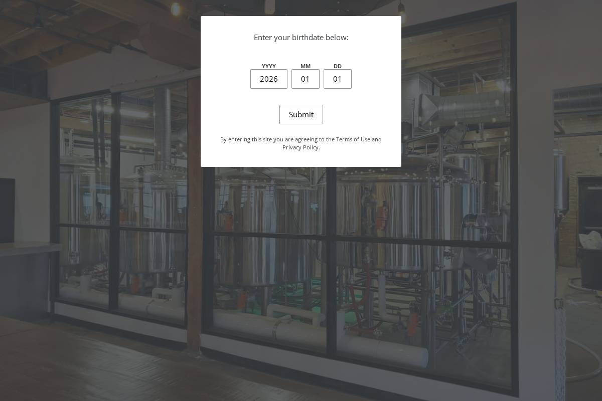 bewilderbrewing.com homepage screenshot