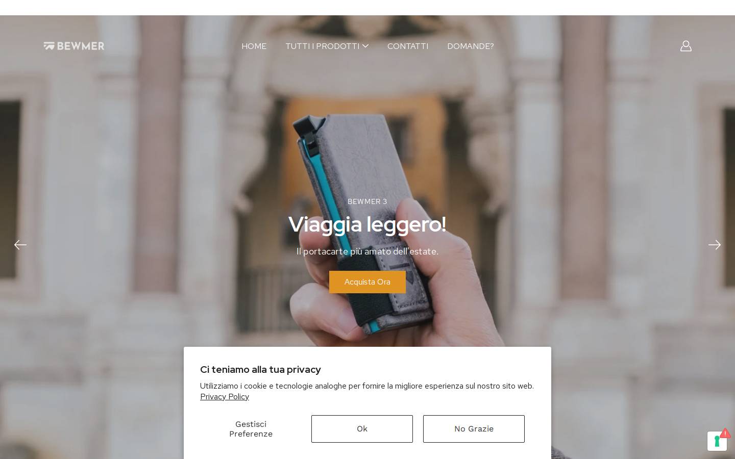 bewmer.it homepage screenshot