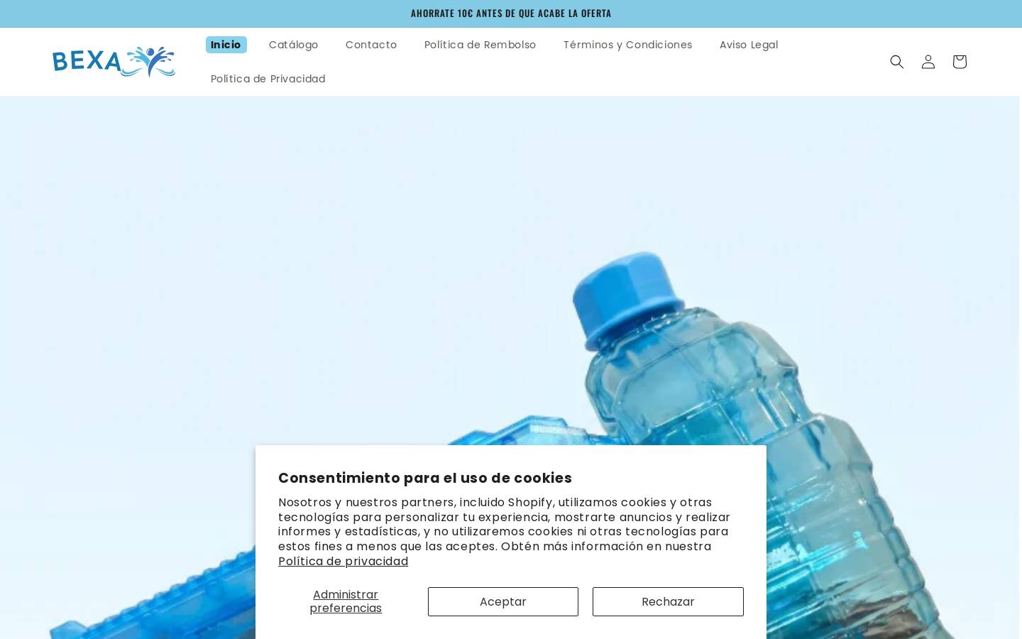 bexa.store homepage screenshot