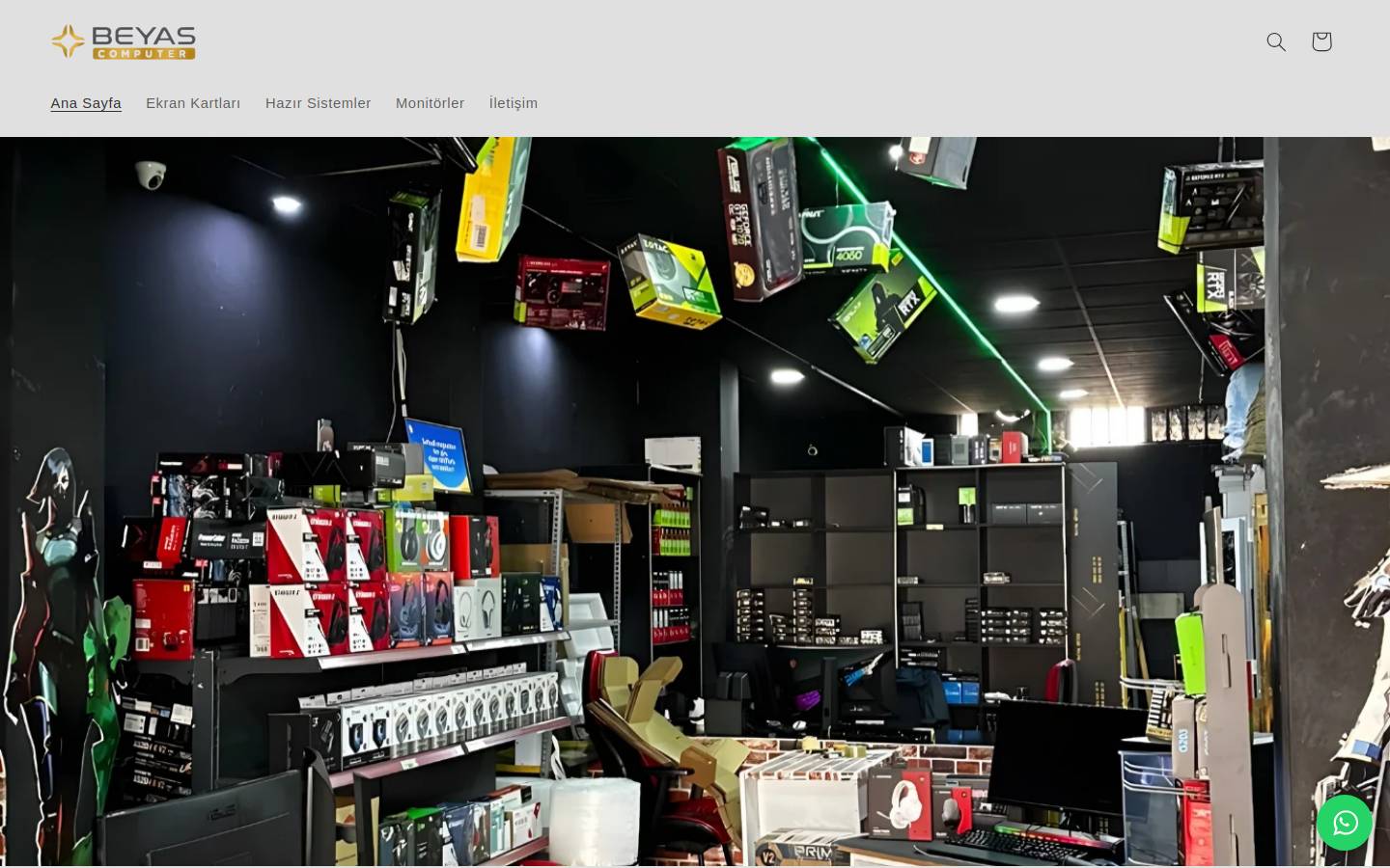 beyascomputer.com homepage screenshot