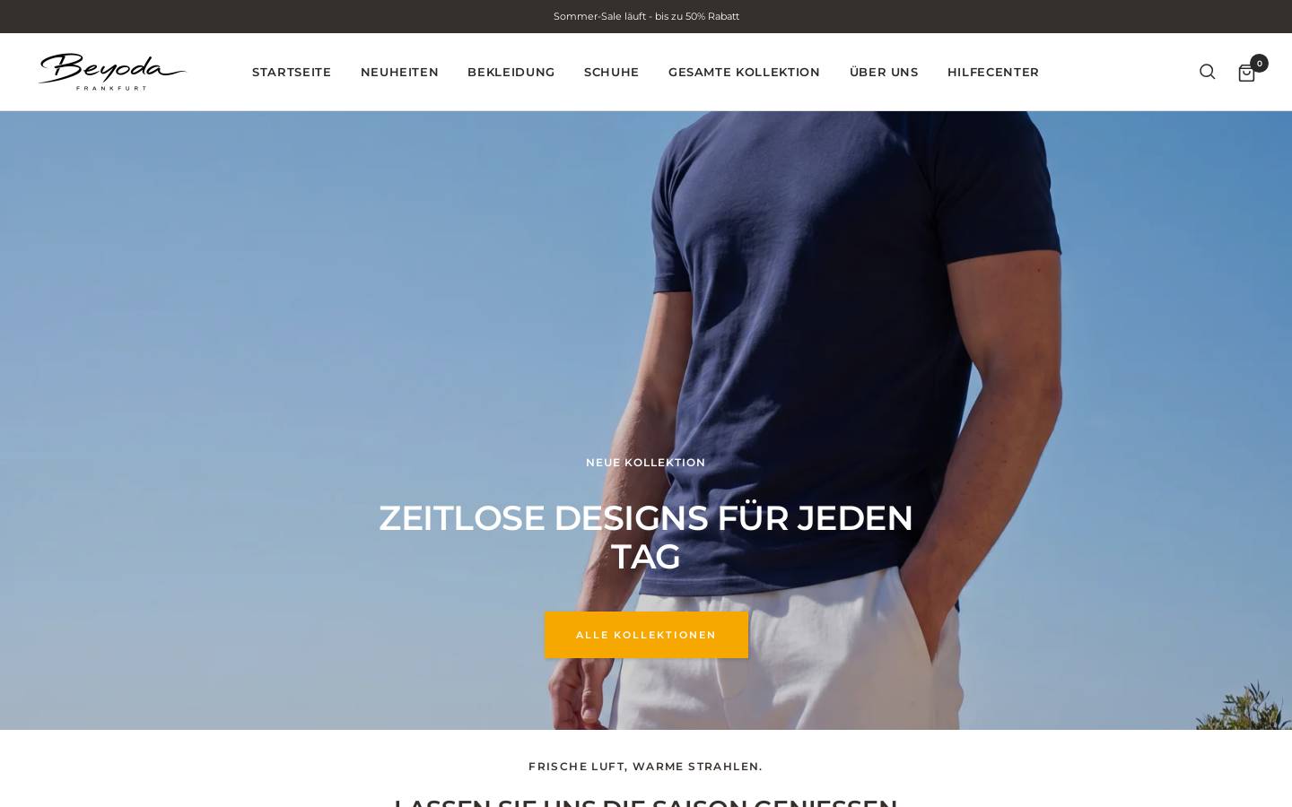 beyoda.com homepage screenshot