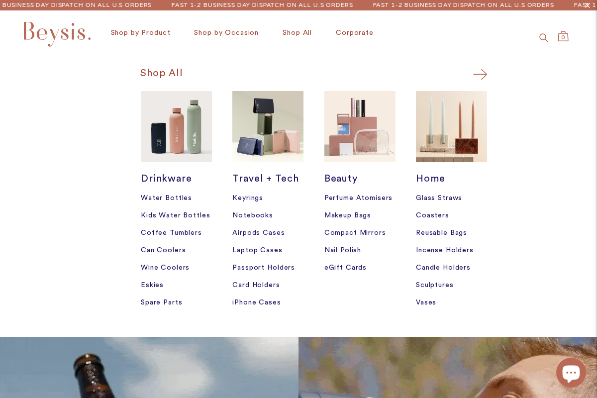 Beysis homepage screenshot