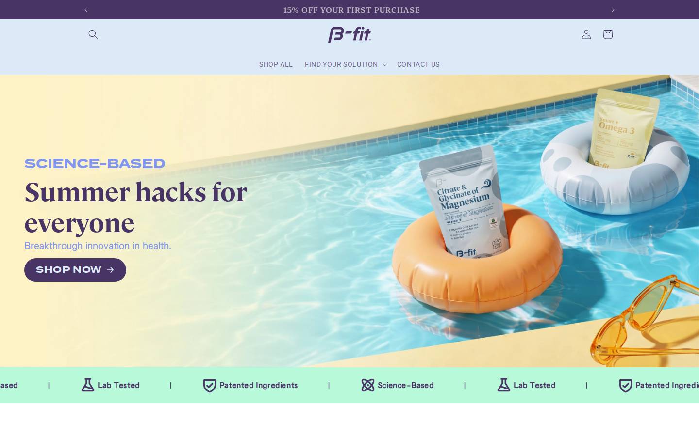 bfit.global homepage screenshot