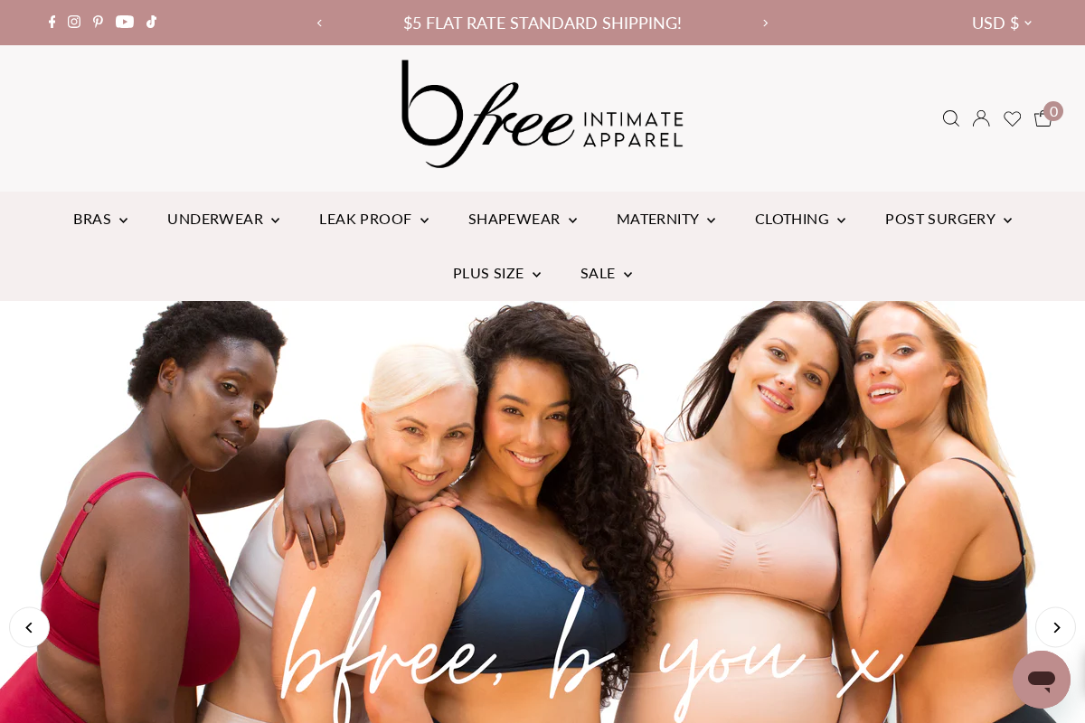 B Free Australia homepage screenshot