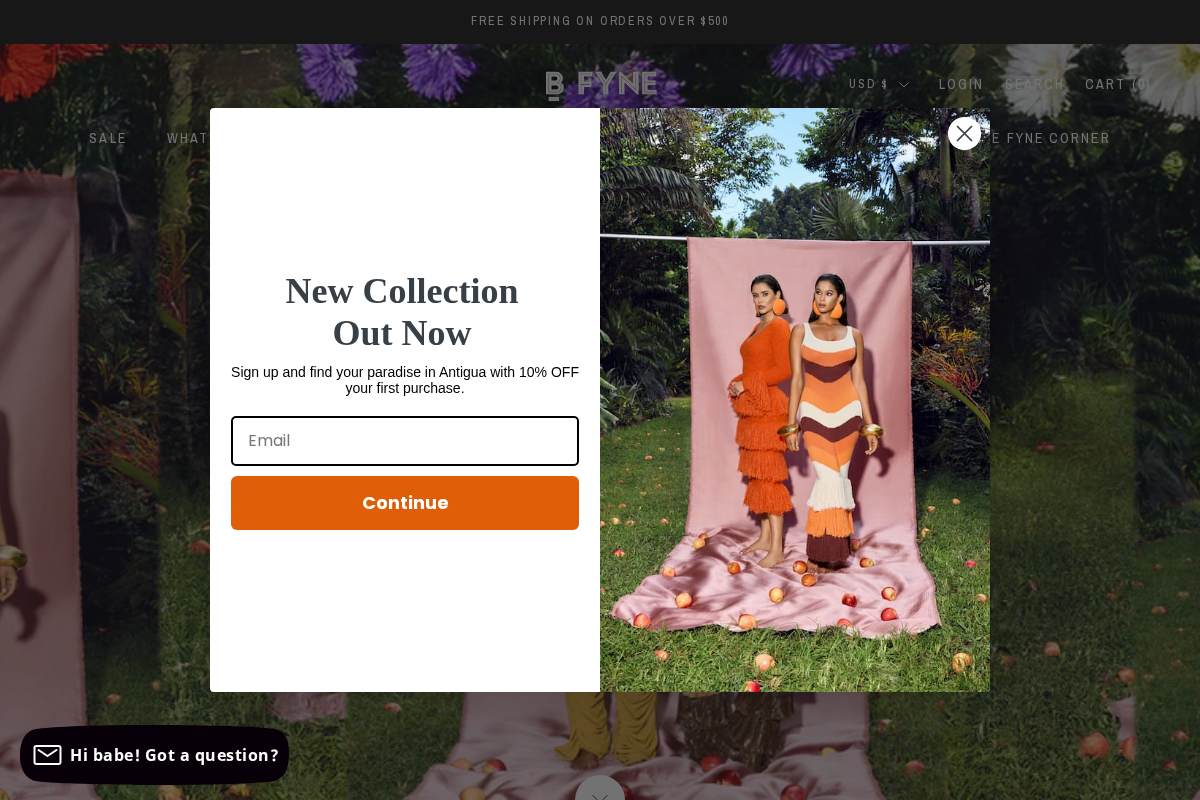 BFYNE homepage screenshot