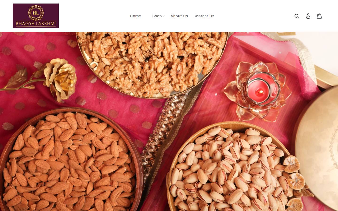 bhagyalakshmi.online homepage screenshot