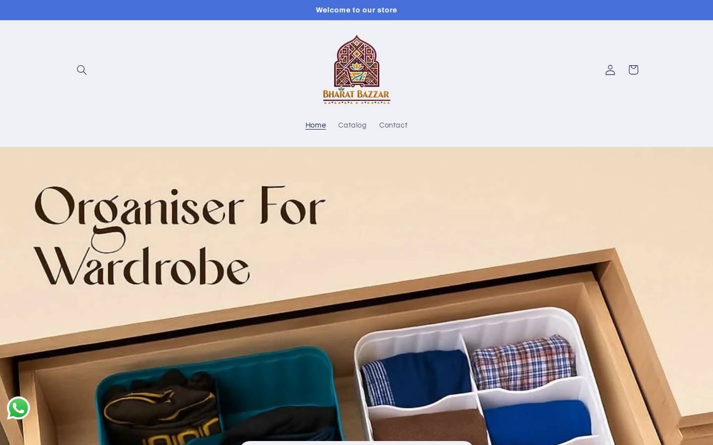 bharatbazaar24.shop homepage screenshot
