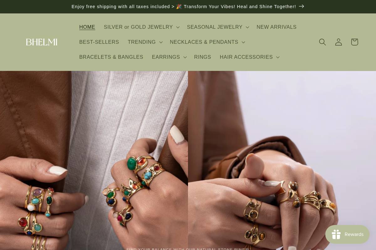 Bhelmi homepage screenshot