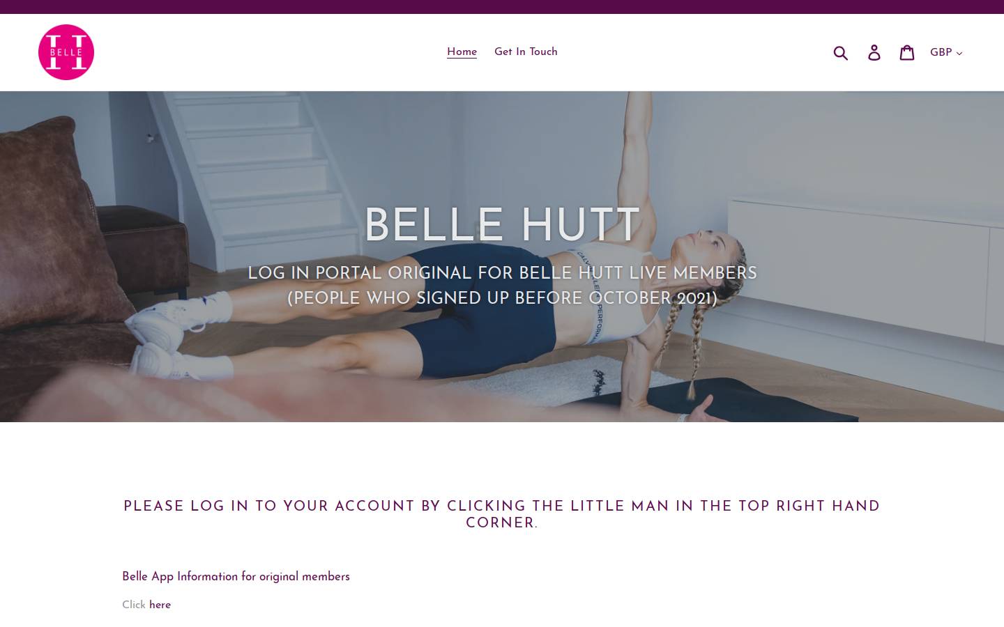 bhlcmembers.com homepage screenshot