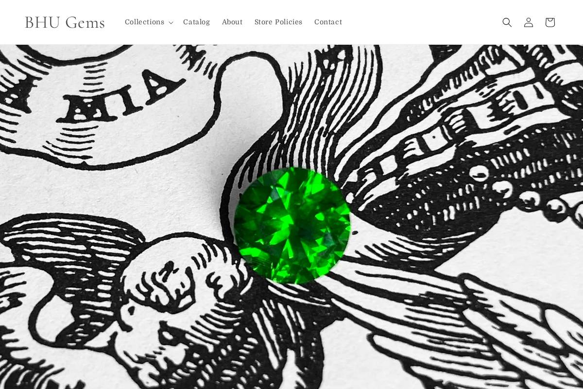 bhugems.com homepage screenshot