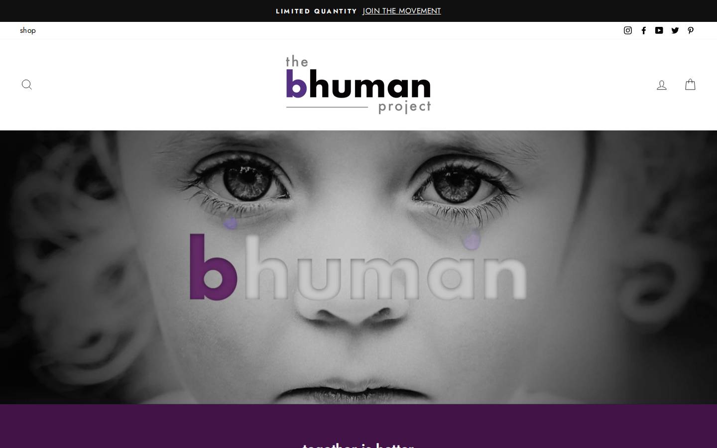 bhuman.org homepage screenshot