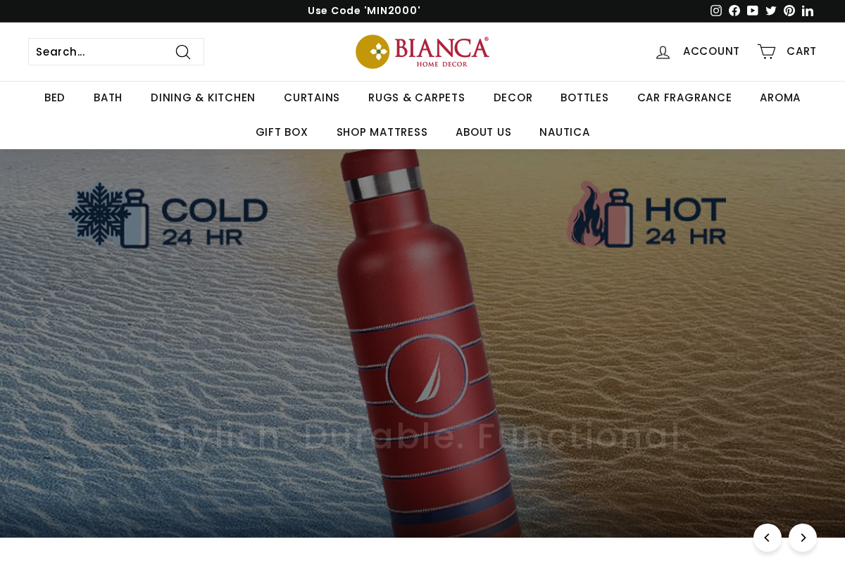 biancahome.com homepage screenshot