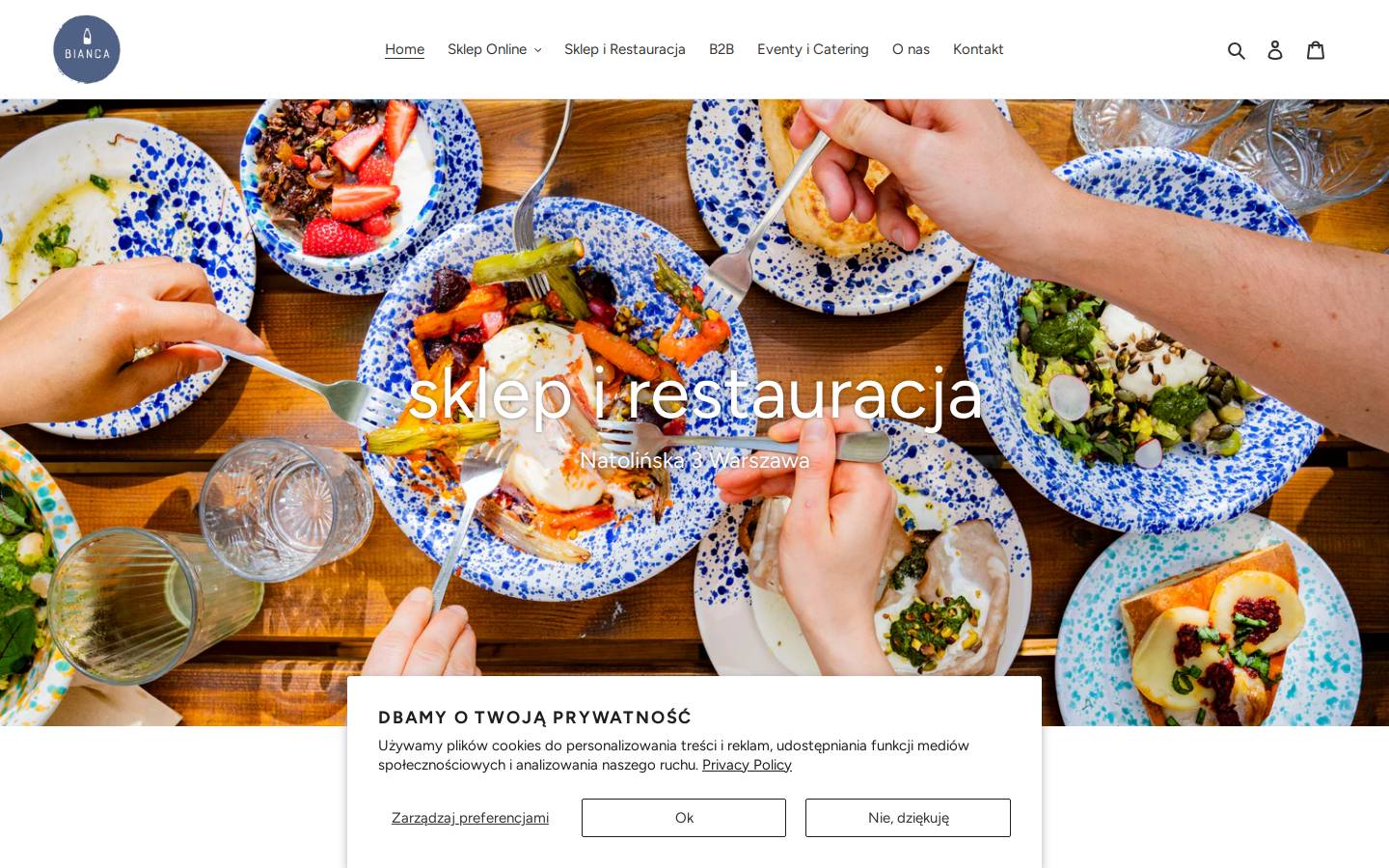 biancamozzarella.com homepage screenshot