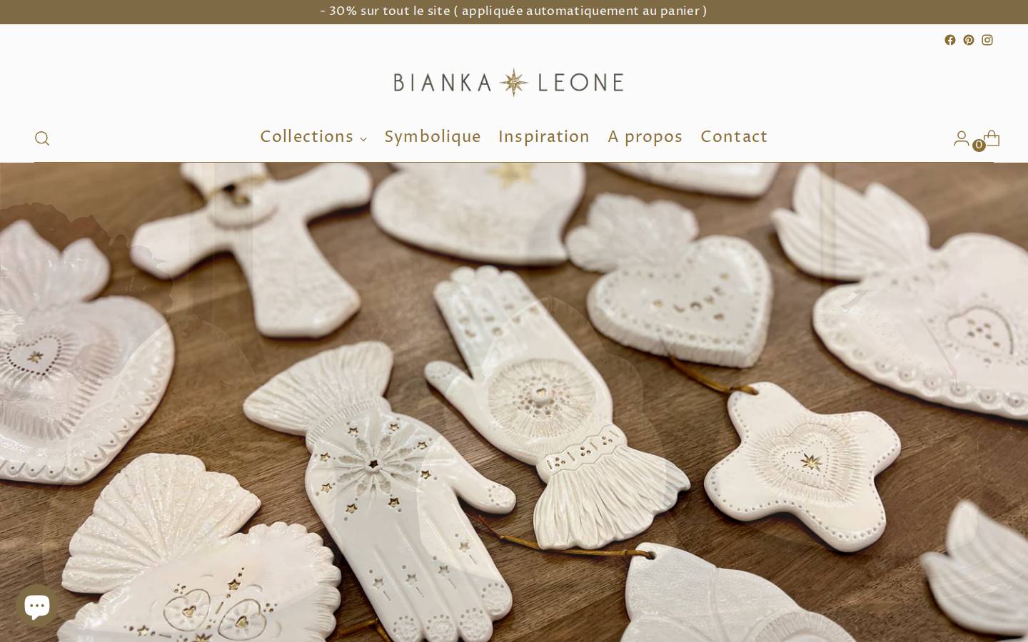 bianka-leone.com homepage screenshot