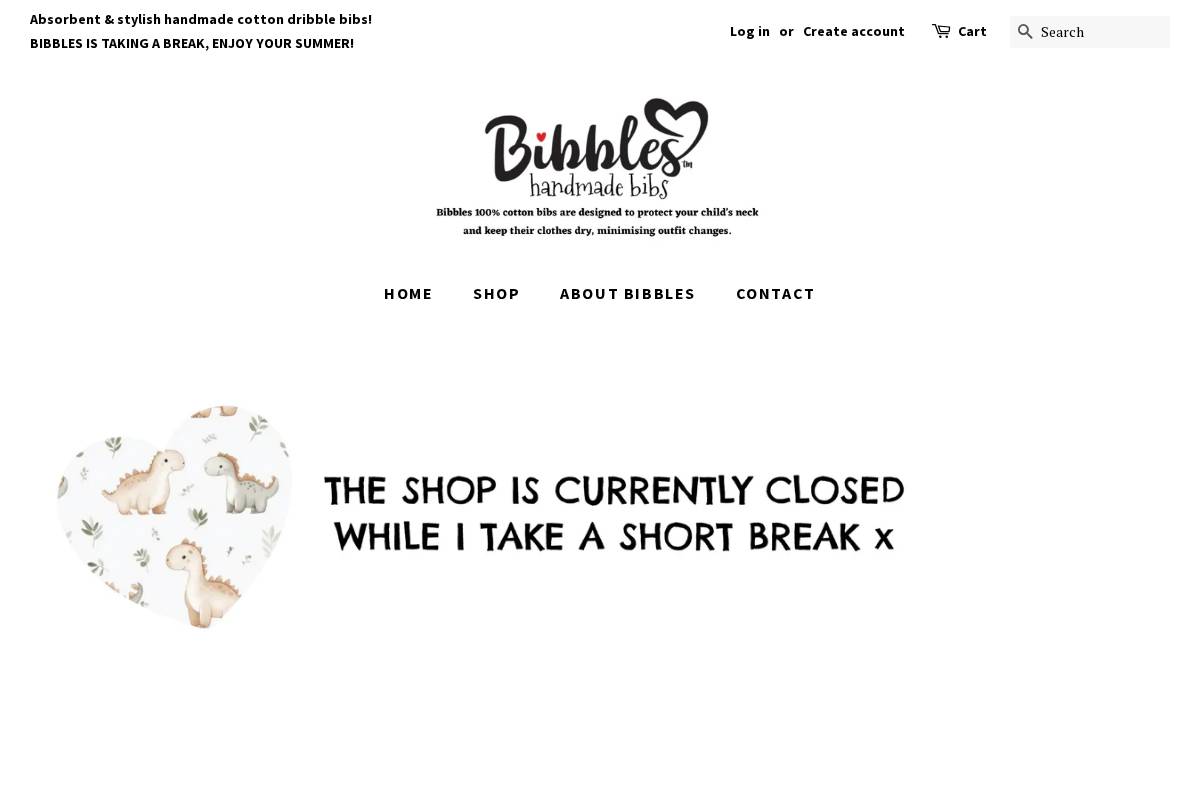 bibbles.co.nz homepage screenshot