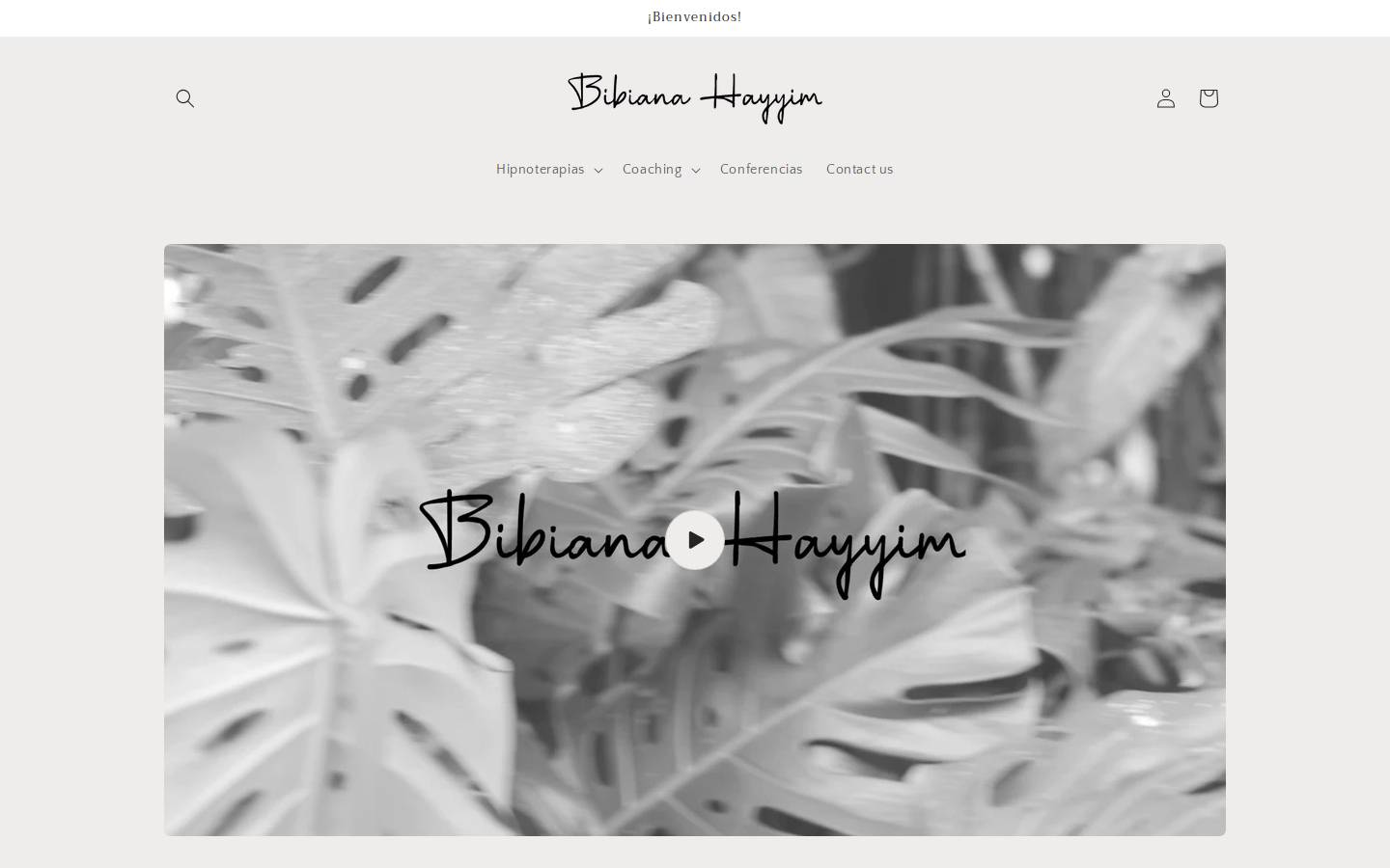 bibianahayyim.com homepage screenshot