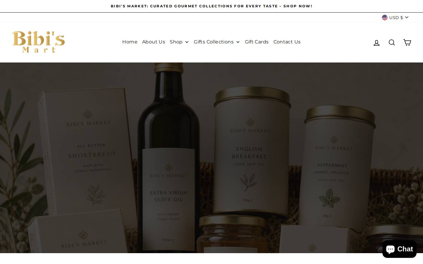 bibismarkets.com homepage screenshot