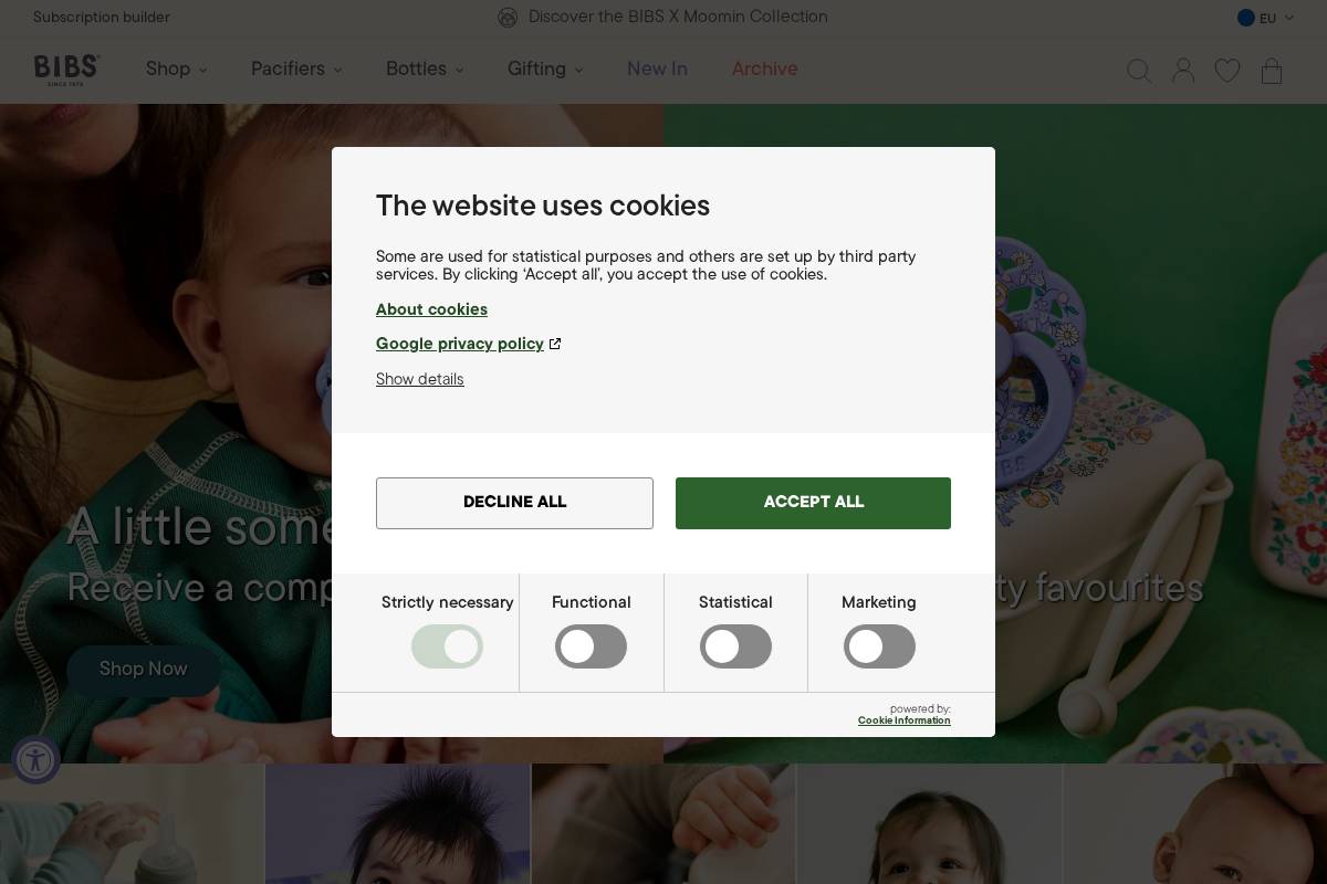 bibsworld.com homepage screenshot