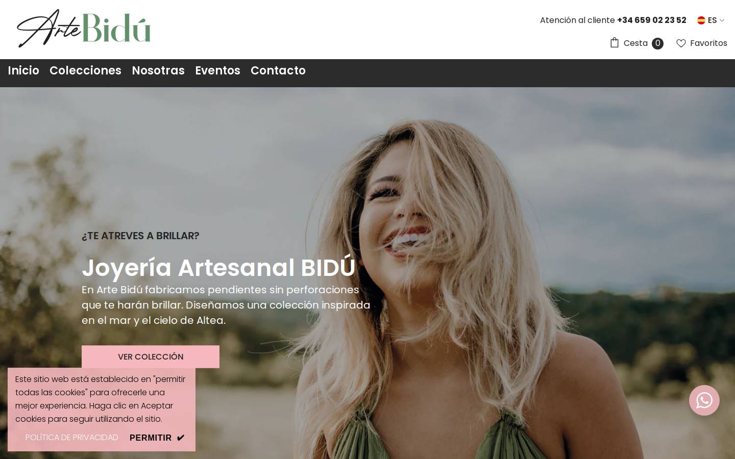 bidu.es homepage screenshot