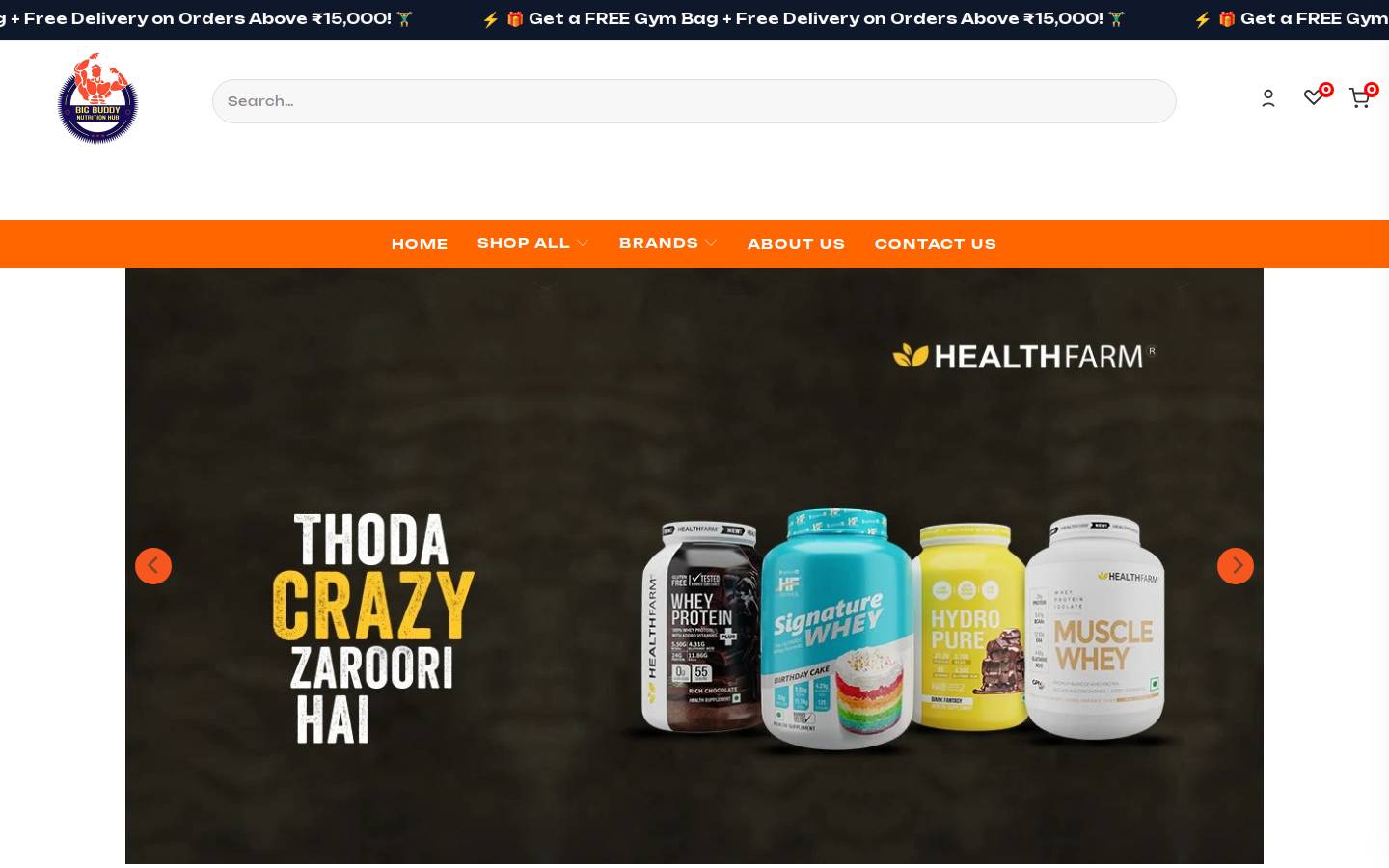 bigbuddyindia.com homepage screenshot