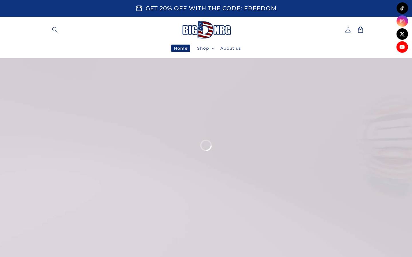 bigdenergydrink.com homepage screenshot