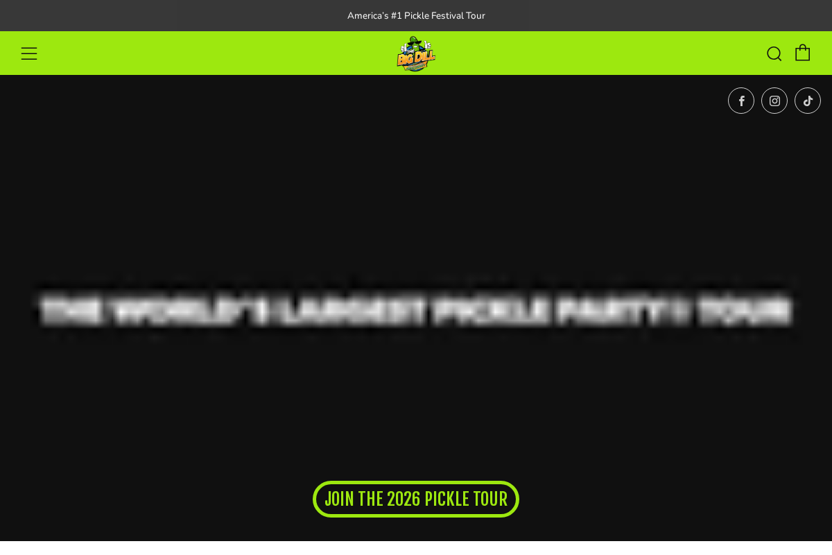 The Big Dill homepage screenshot