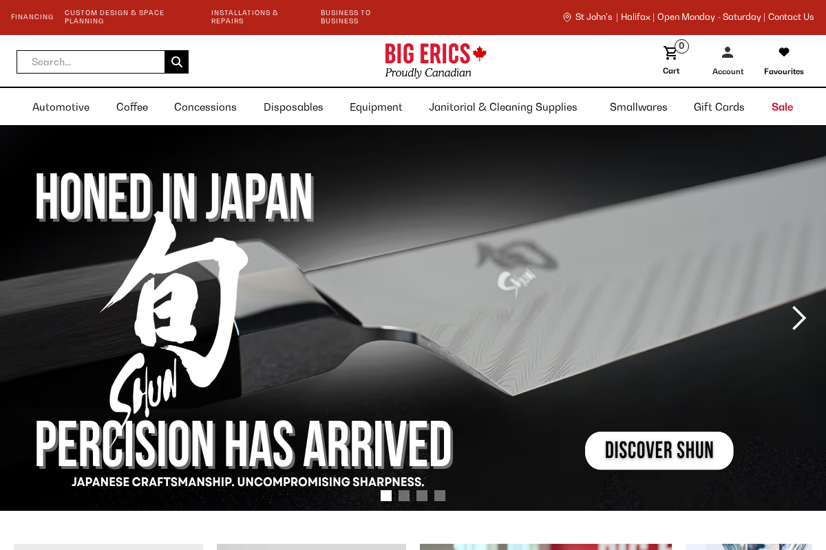 bigerics.com homepage screenshot