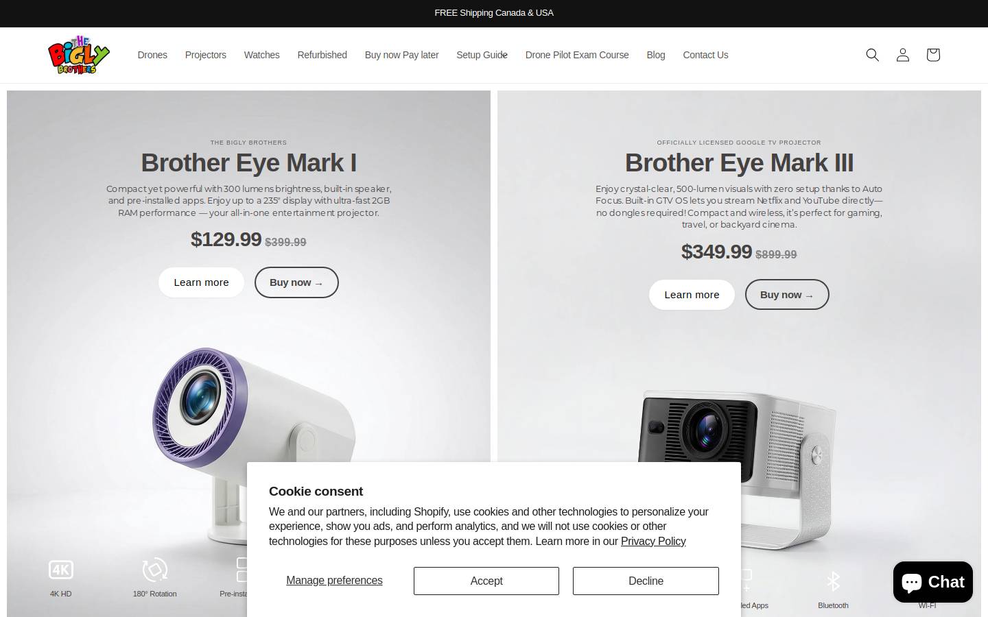 biglybrothers.com homepage screenshot