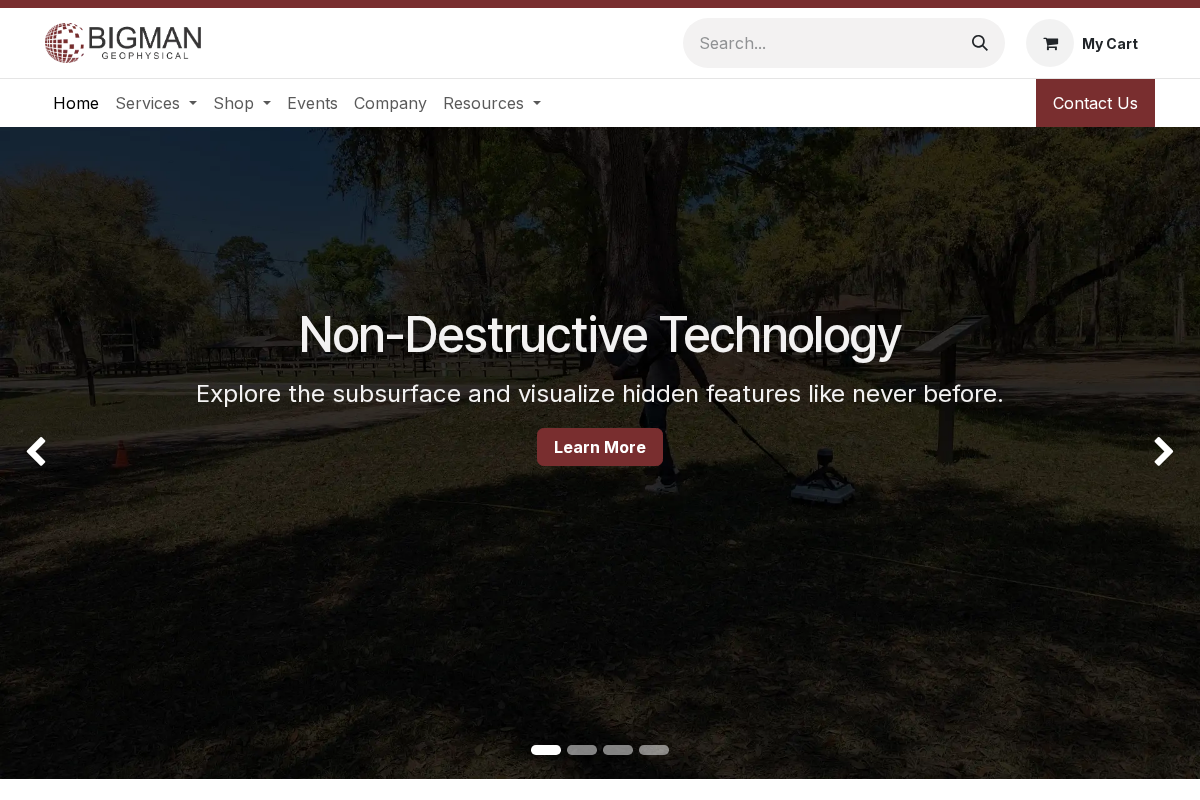 bigmangeo.com homepage screenshot