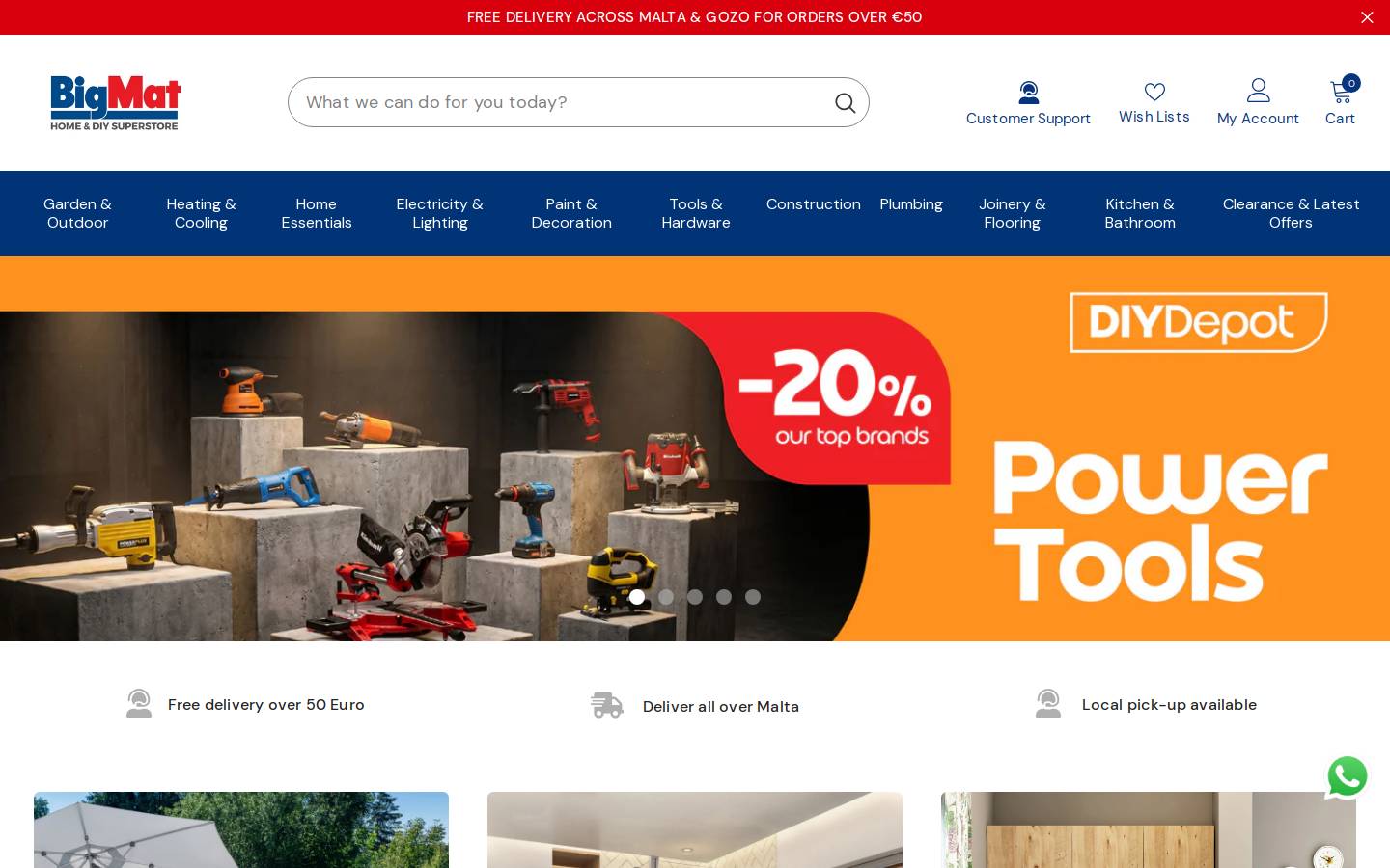 bigmatmalta.com homepage screenshot
