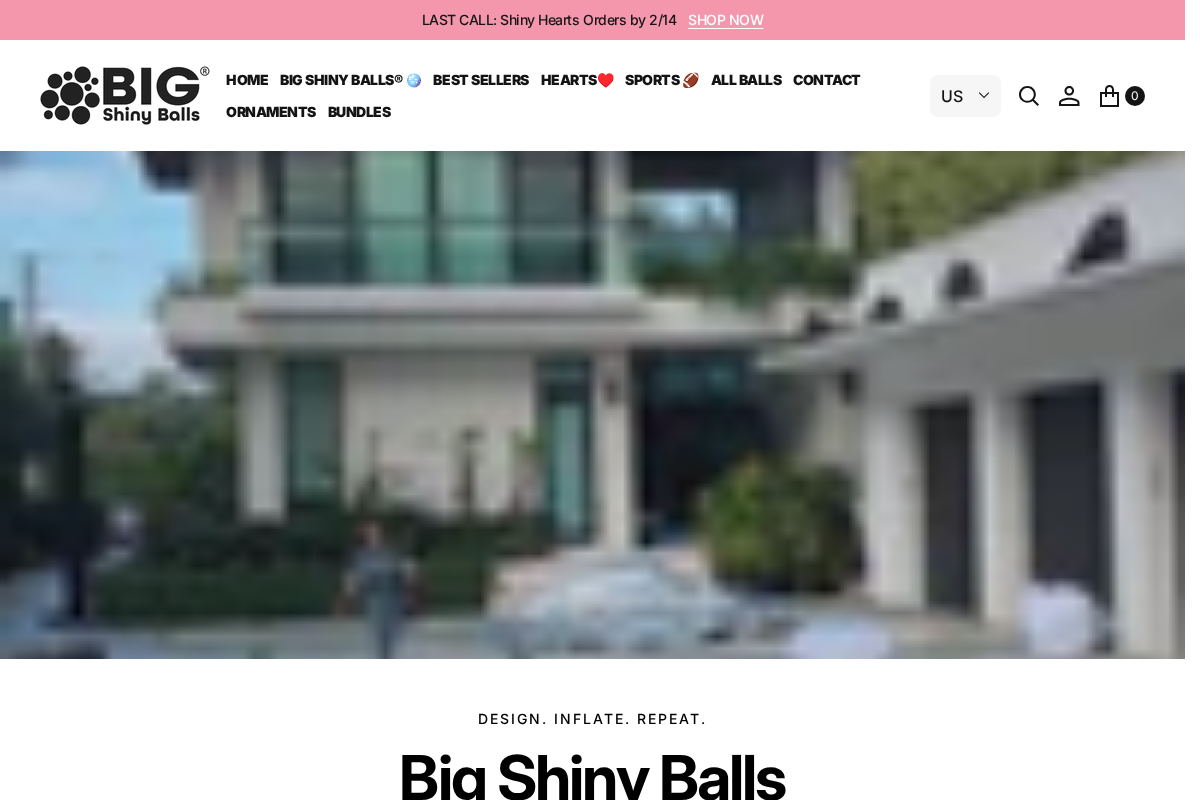 Big Shiny Balls homepage screenshot