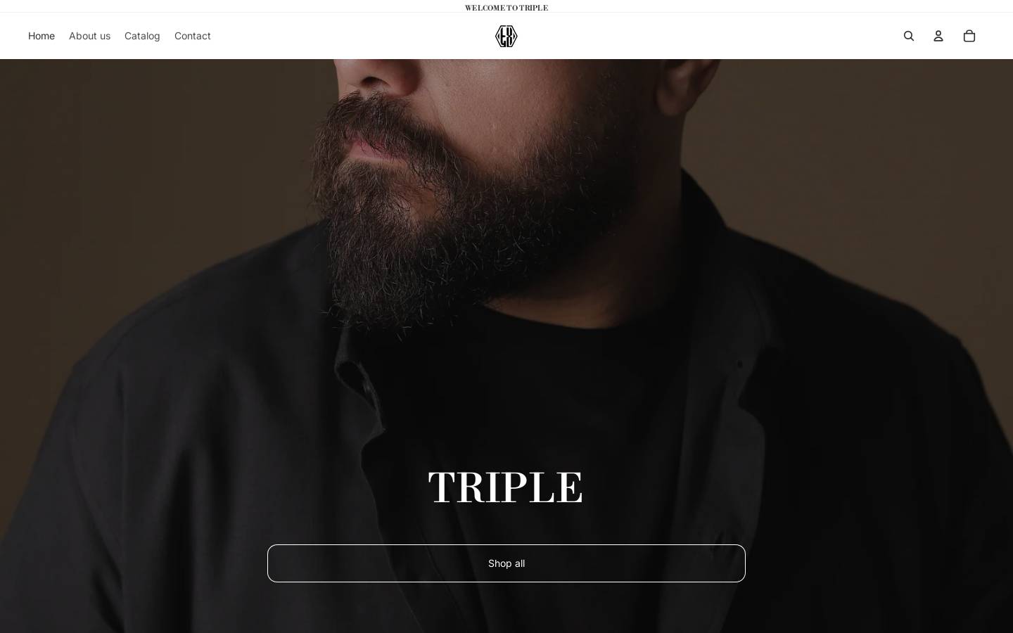 bigsizetriple.com homepage screenshot