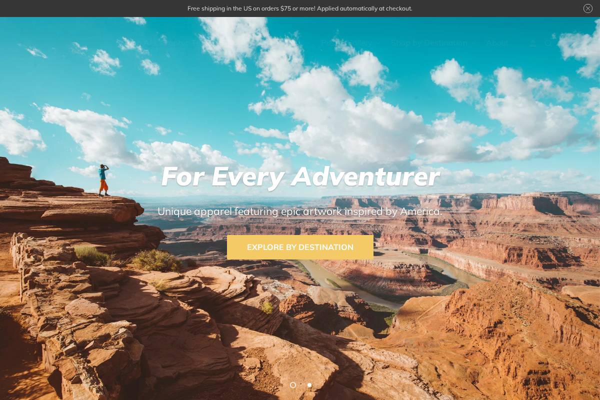 bigvista.com homepage screenshot