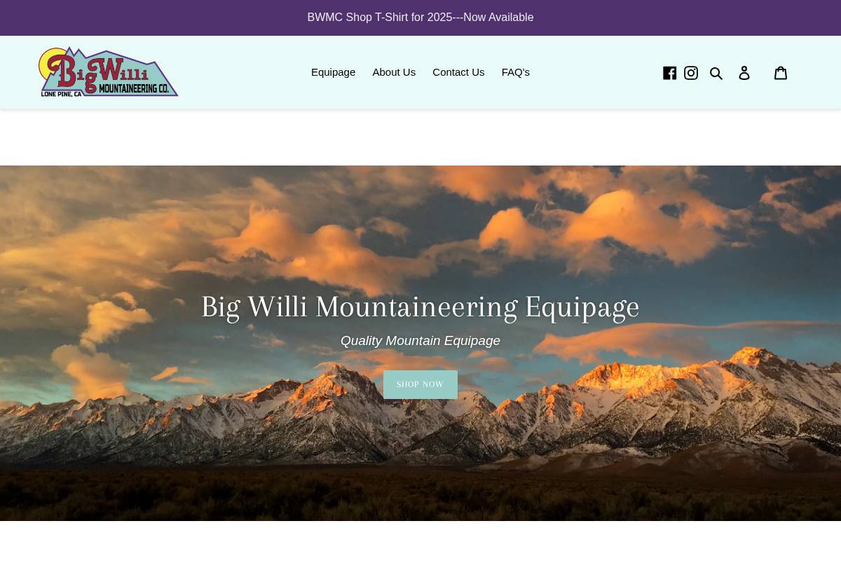 bigwillimc.com homepage screenshot