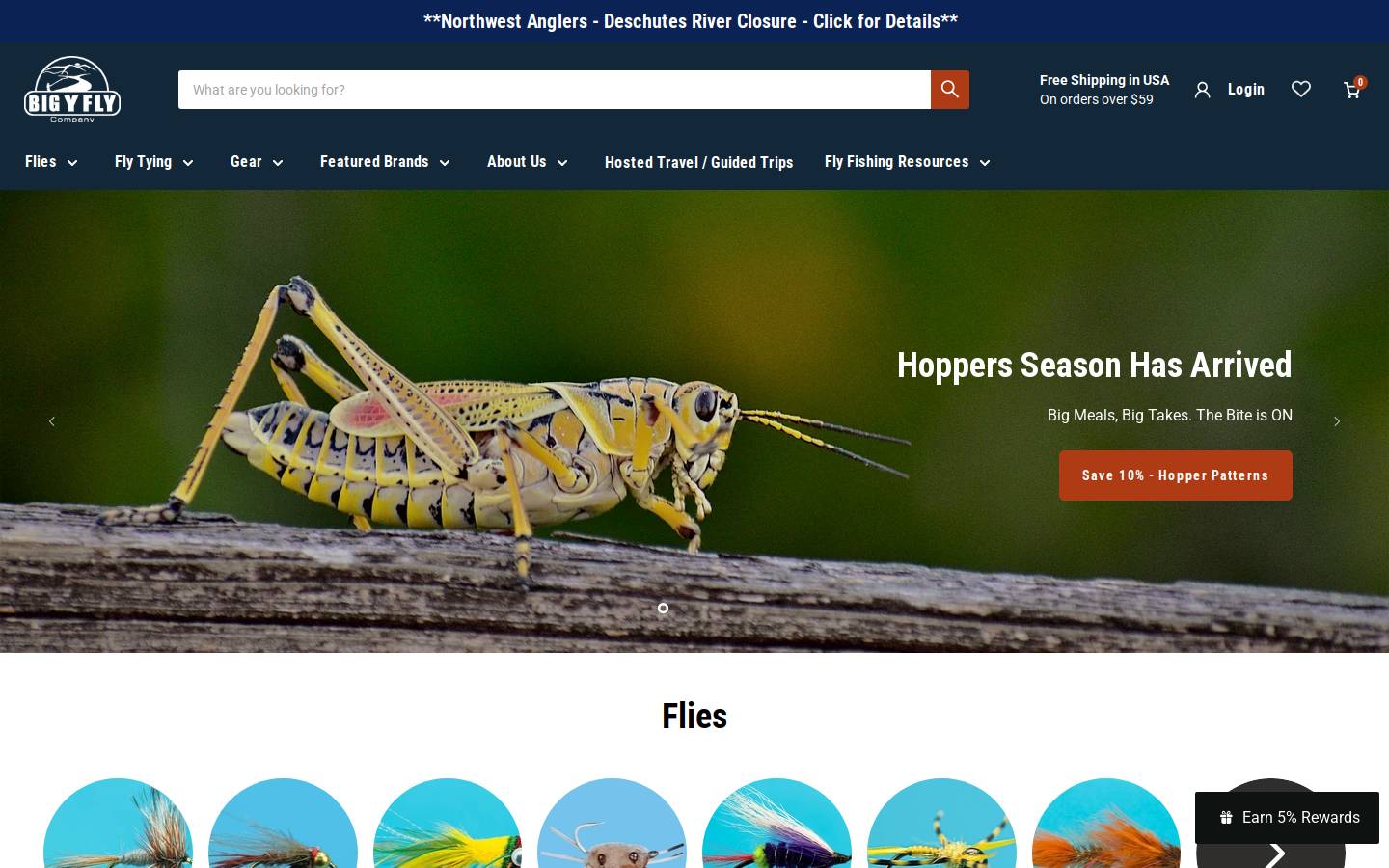 Bigyflyco homepage screenshot