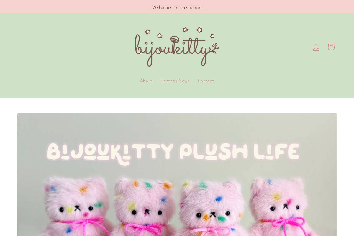 bijoukittyshop.com homepage screenshot