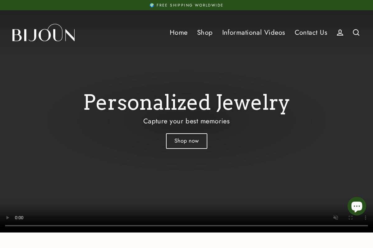 bijoun.com homepage screenshot