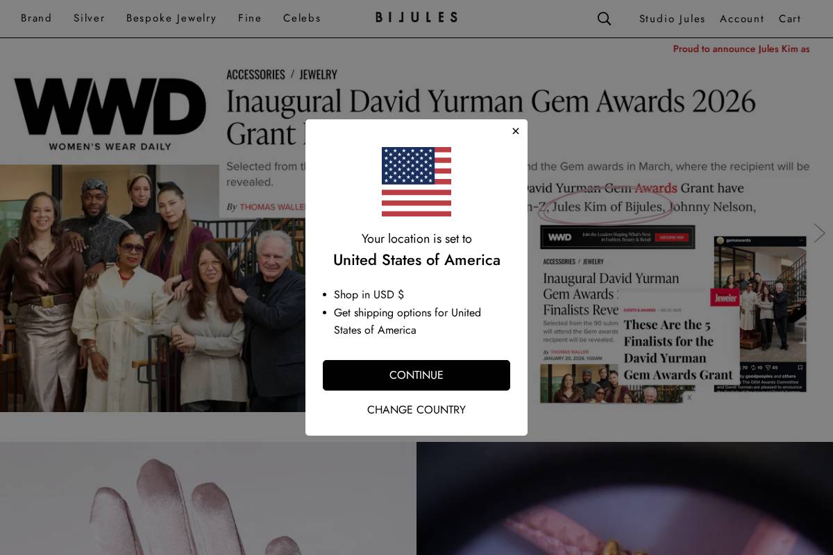 bijules.me homepage screenshot