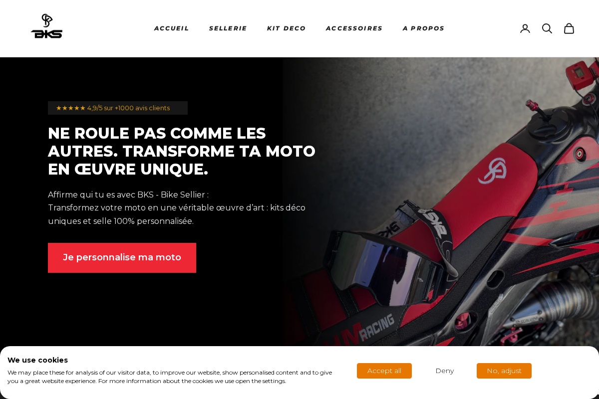 Bike Sellier - BKS homepage screenshot