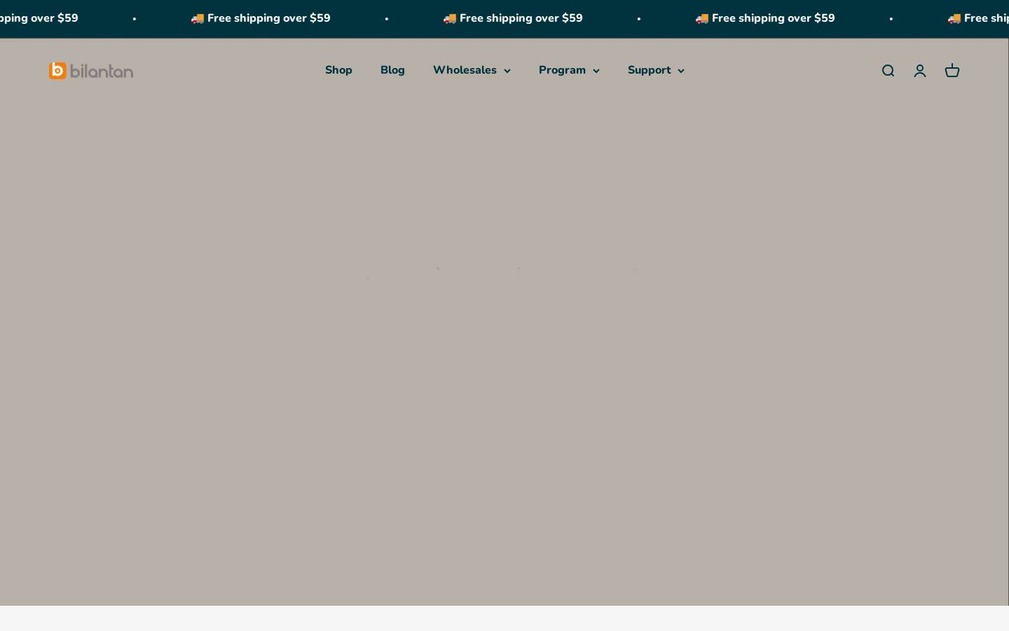 bilantan.com homepage screenshot