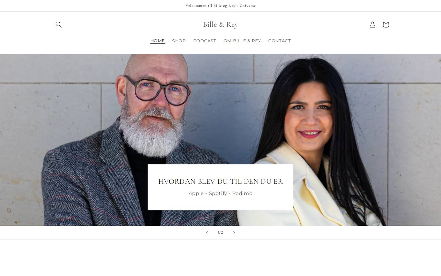billerey.dk homepage screenshot