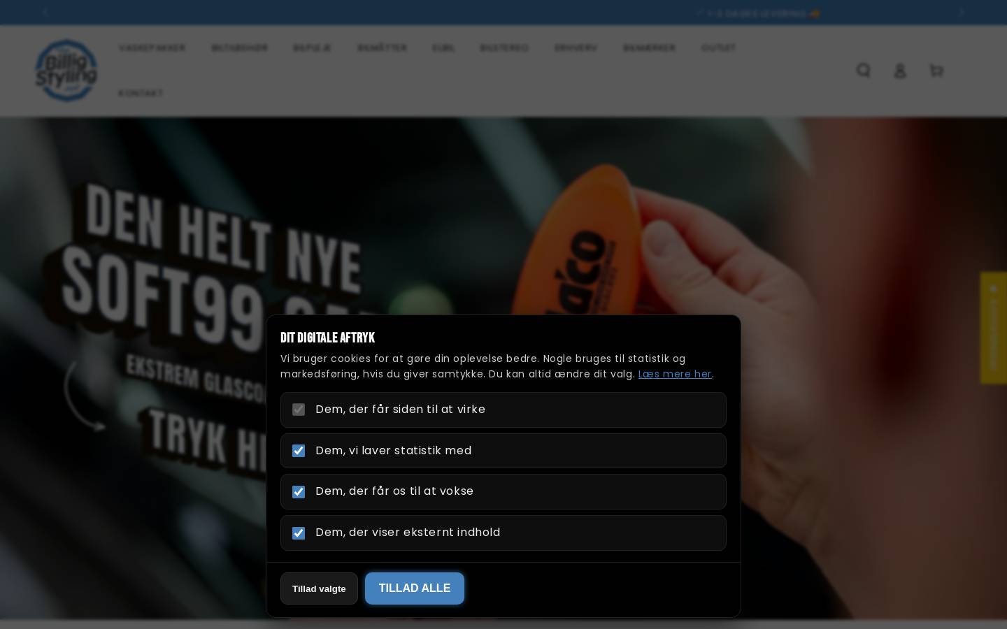 BilligStyling homepage screenshot