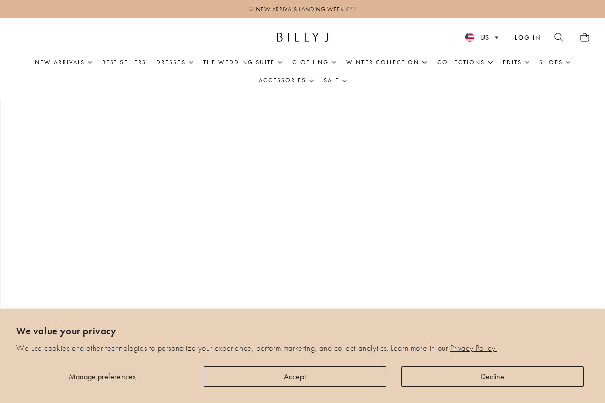Billy J homepage screenshot