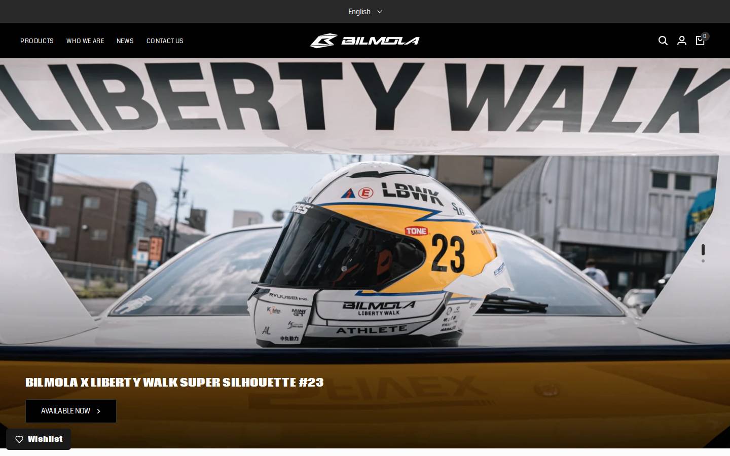 bilmolausa.com homepage screenshot