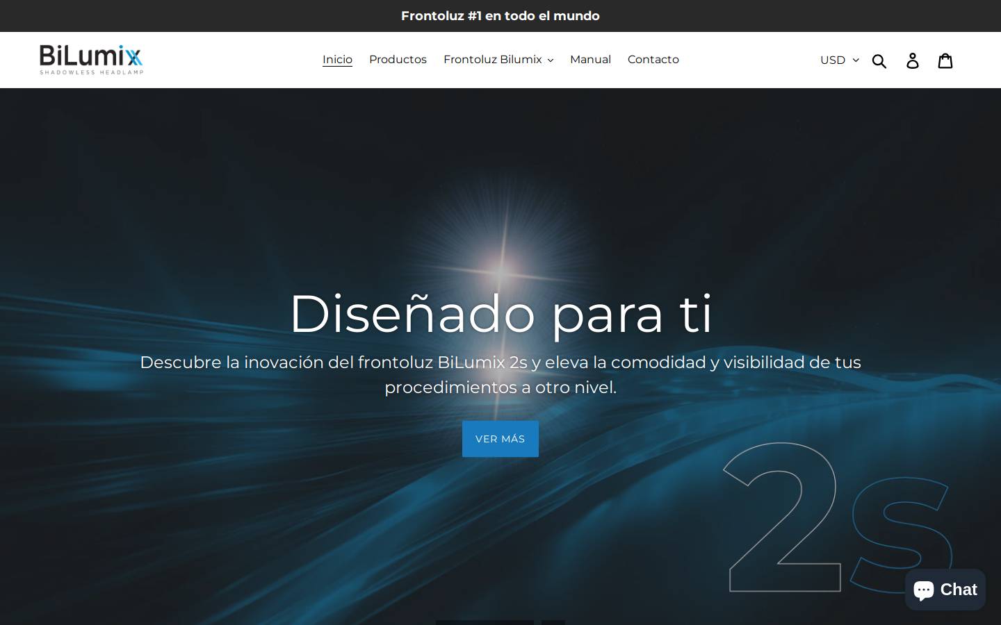 bilumixlatam.com homepage screenshot