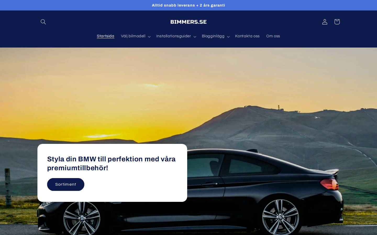 Bimmers.com homepage screenshot