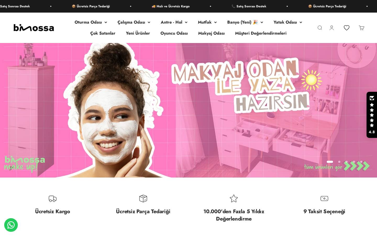 bimossa.com.tr homepage screenshot