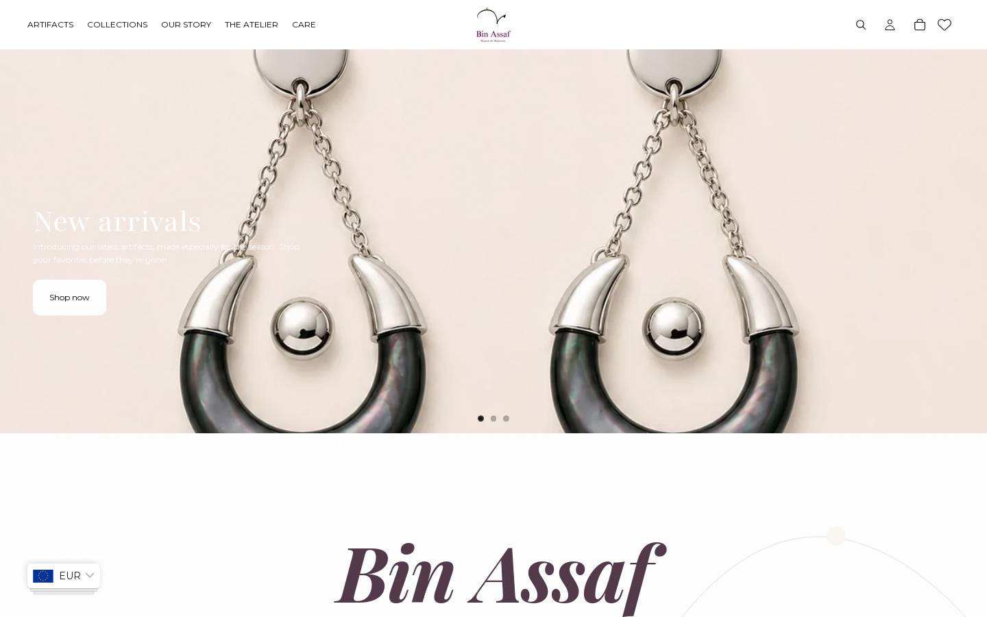 binassaf.com homepage screenshot