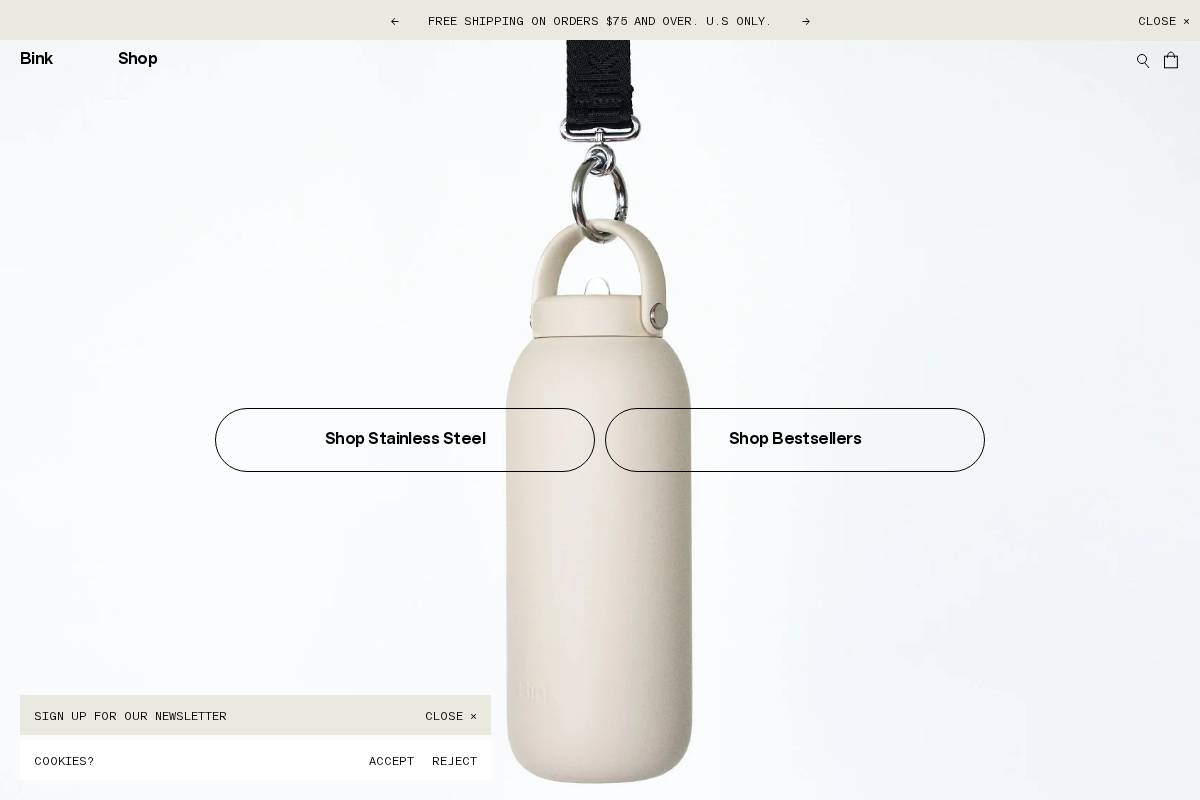 binkmade.com homepage screenshot